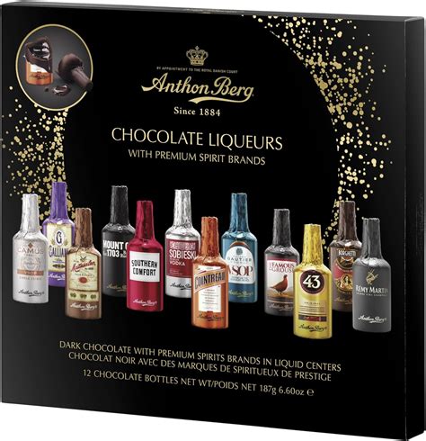 Anthon Berg Chocolate Liqueurs Famous Liqueur Brands Bottles