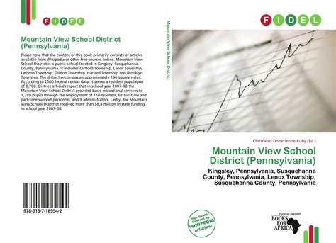 Mountain View School District Pennsylvania 978 613 7 18954 2