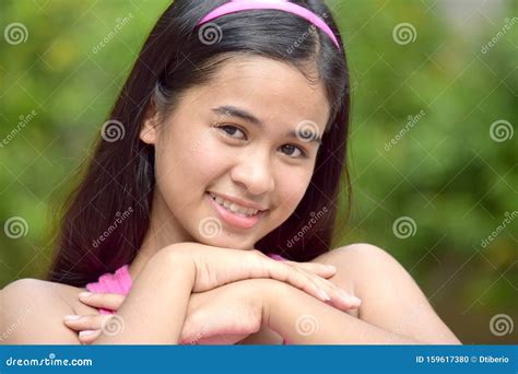 Une Belle Jeune Adolescente Philippine Photo Stock Image Du