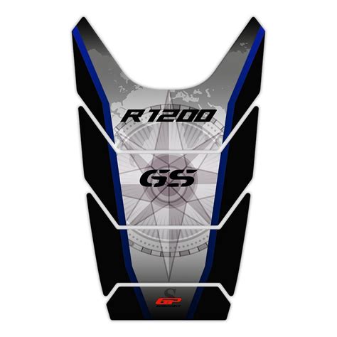 Gpk Tank Pad D For R Gs Adventure Black Blue