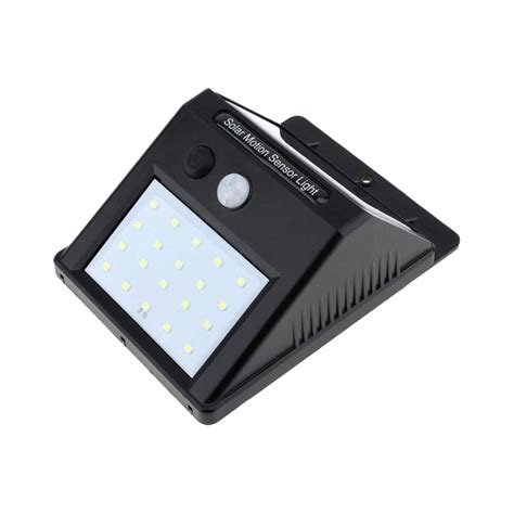 Arandela Solar Sensor De Movimento Para Rea Externa