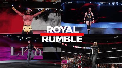 Top 10 Royal Rumble Returns And Debuts Wwe2k18 Youtube