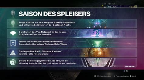 Destiny 2 003 Weekly Reset 11 05 18 05 21 Übersicht Saison Des Spleißers Everversum [hd