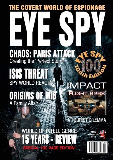 Eye Spy Magazine Issue 100 Back Issue