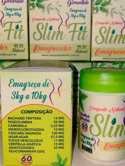 Kit 2 Composto Emagrecedor Suplemento Alimentar Produto Feminino