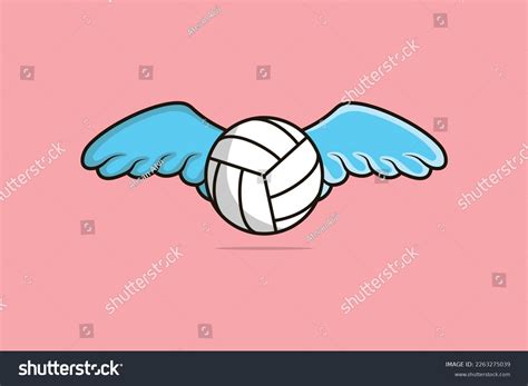 366 Volleyball Wings Logo Images Stock Photos Vectors Shutterstock