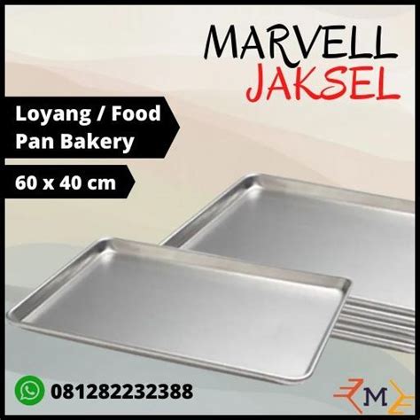 Jual Food Pan 40X60 Loyang Pemanggang Roti Ukuran 60X40 Loyang Oven