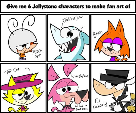 Jellystone six fan arts by JDone on Newgrounds