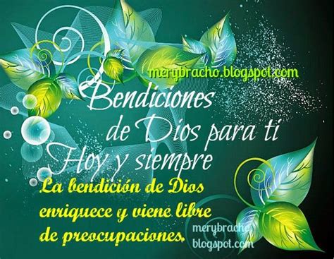 Que Dios Te Llene De Bendiciones Hoy Y Siempre Entre Poemas