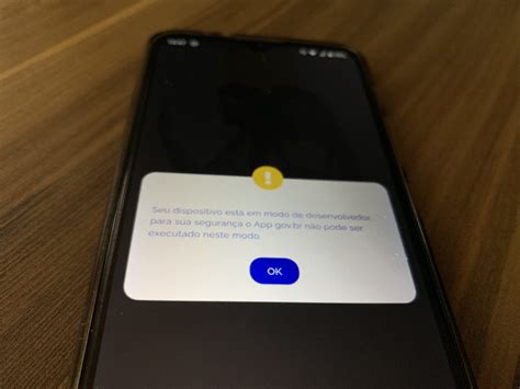 Erro Gov.br “Modo Desenvolvedor” no Android – Como Resolver