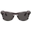 Ray Ban Wayfarer Ease Retro Mod Sunglasses Grey Havana