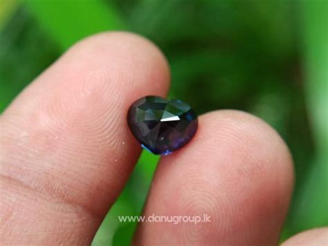 Ceylon Natural Deep Royal Blue Sapphire Heart Danu Group In 2022