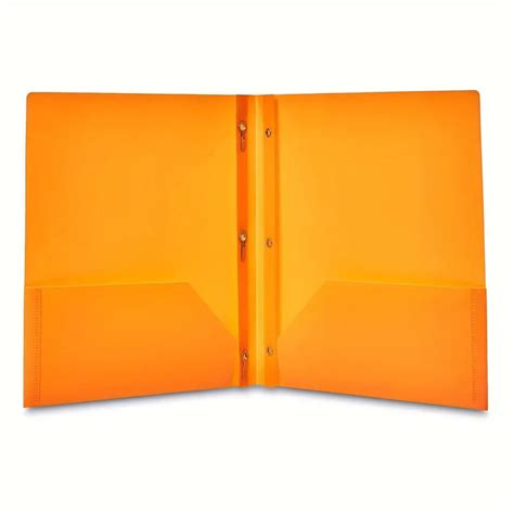 Heavy Duty Plastic Folder 2 Pockets File Storage Folder Temu Norway