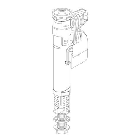 Toilet Cistern Spare Parts Caroma Quietflow 2 Bottom Inlet Valve