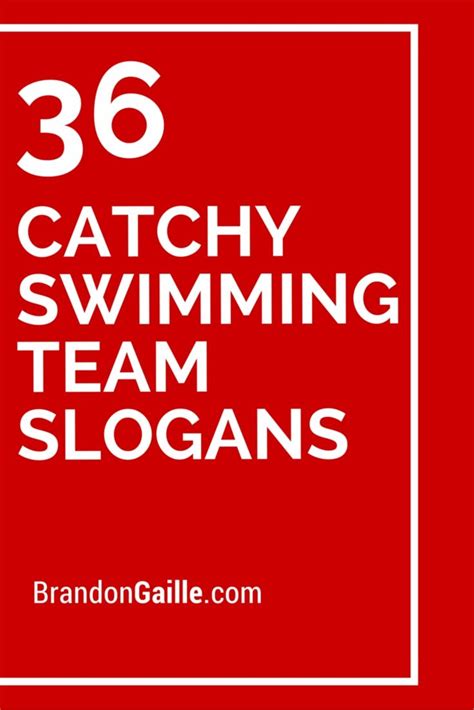 125 Catchy Swimming Team Slogans | Swimming quotes, Swim team quotes ...