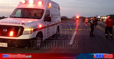 Hoy Tamaulipas Accidentes En Tamaulipas Encontronazo Entre Carro Y