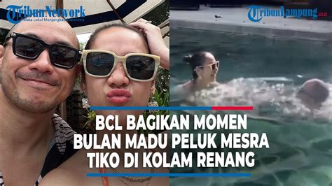 Bcl Bagikan Momen Bulan Madu Peluk Mesra Tiko Di Kolam Renang Youtube