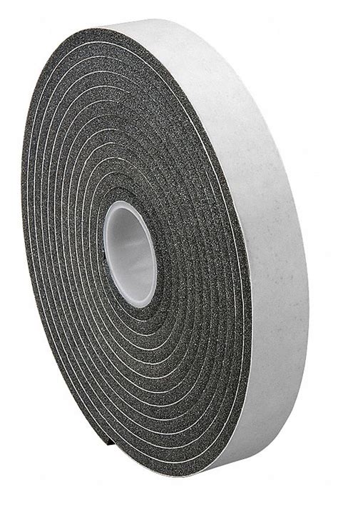 Single Sided Black Medium Density Pvc Foam Tape 1 4 Thick X 60 Off