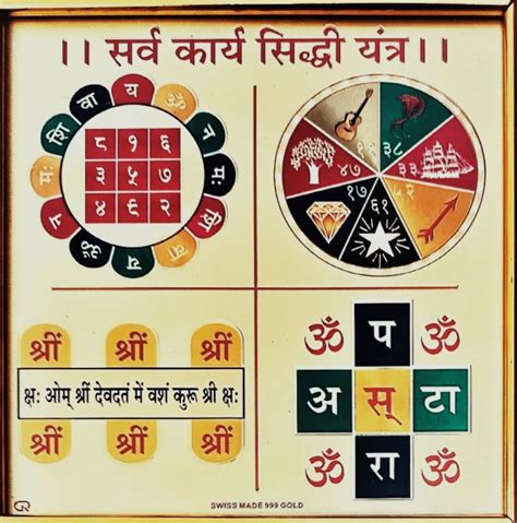 Shree Sarva Karya Siddhi Yantra Jyotishwala Baba