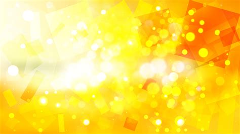 Free Abstract Orange And Yellow Bokeh Lights Background Vector