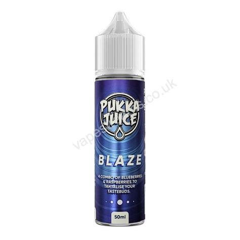 Pukka Juice Pukka Blaze Eliquid Ml Shortfill Vapestreams