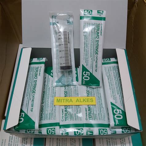 Jual Syringe Terumo Cc Ml Catheter Tip Bolong Tengah Cc