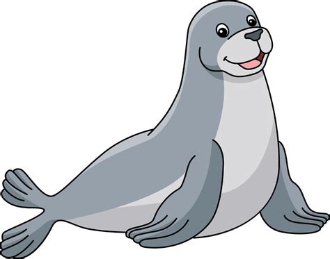 Seal Cartoon Clipart Animal Illustration 6458135 Vector Art At Vecteezy