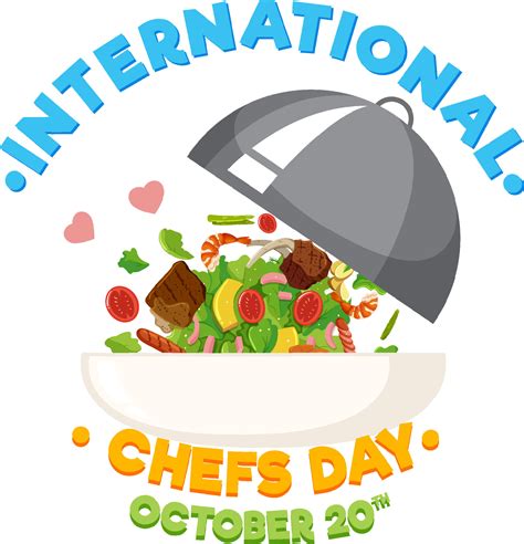 International Chef Day Poster Design 9381939 Vector Art At Vecteezy