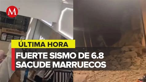 Sismo De 6 8 Sacude Marruecos YouTube