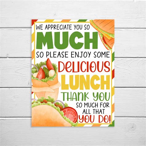 a greeting card with the words, we appreciate you so much so please ...