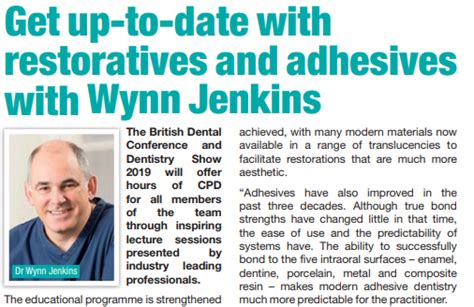 Dentistry Show Birmingham And London On Twitter Dr Wynn Jenkins Will