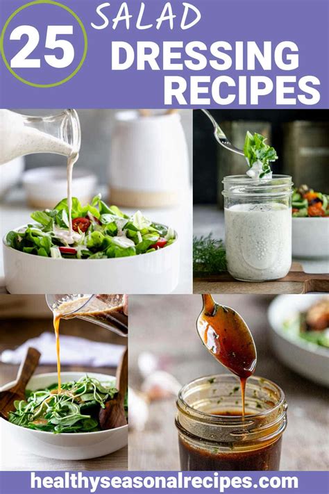 25 Homemade Salad Dressing Recipes - Healthy Seasonal Recipes