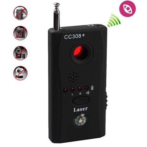 Full Range Anti Spy Detector Bug Cc308 Mini Câmera Sem Fio Gsm