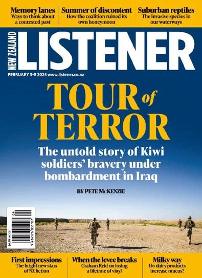 New Zealand Listener Magazine Subscription Isubscribe