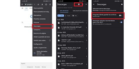 Cómo cambiar la configuración de las descargas en tu móvil Android