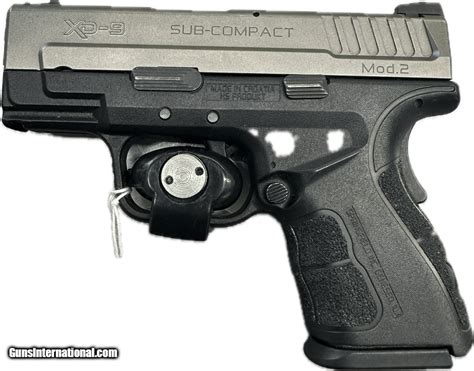 Springfield Armory Xd 9 Sub Compact Mod 2 9mm Luger 9x19 Para