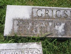 John Booker Grigsby Sr 1896 1966 Mémorial Find a Grave