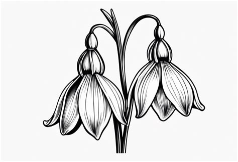 Snowdrop Tattoo Ideas | TattoosAI