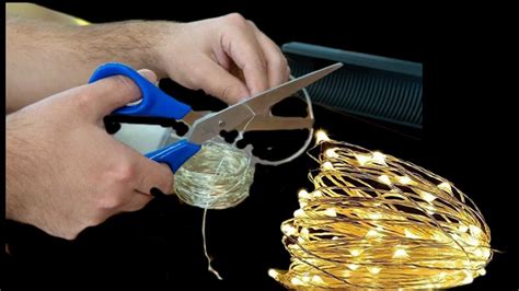 Led Copper Fairy String Lights Repairing At Home Ledlights Youtube