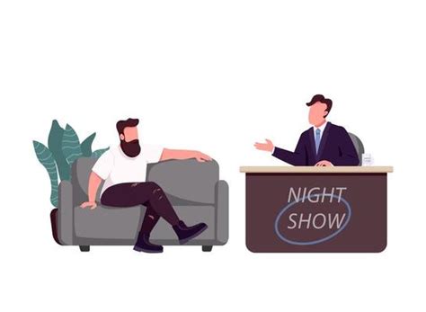 Talk Show Guests Vector Art Icons And Graphics For Free Download