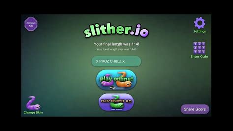 Playing Slither Io Youtube