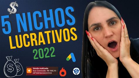 Os 5 Nichos LUCRATIVOS Para Vender Como Afiliado Em 2022 YouTube