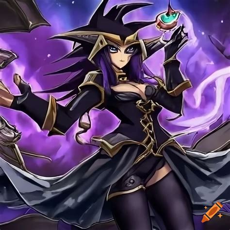 Highly Detailed Yu Gi Oh Style Artwork Of Earth Witch On Craiyon