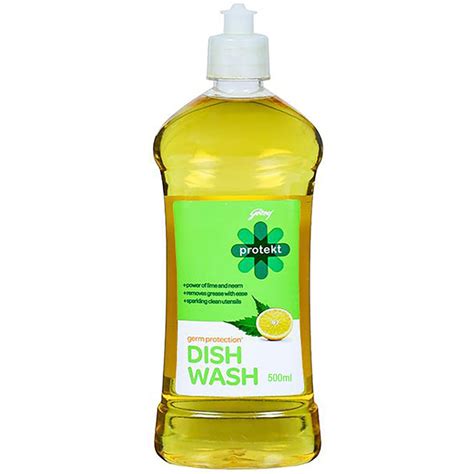 Godrej Protekt Germ Protection Liquid Dishwash 500 Ml