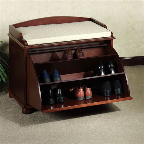 Aubrie Shoe Storage Bench Shoe Storage Benches Storage Benches And Storage