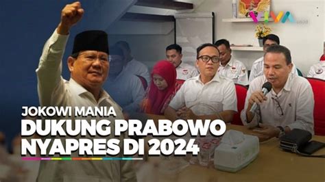 Alasan Jokowi Mania Dukung Prabowo Capres Vlix Id