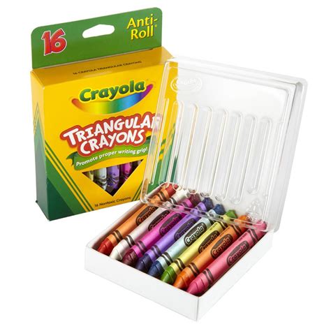 Triangular Crayons, 16 Count - BIN524016 | Crayola Llc | Crayons