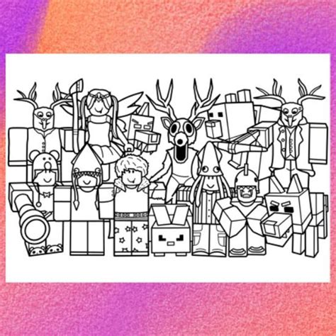 Coloriage Roblox 99 Nuits Dans La Foret