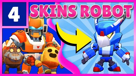 Nouveaux Skins Brawl Stars Robot Mecha Youtube