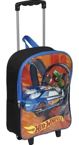 Mochila escolar Hot Wheels Snake Rodinha G Sestini para niños color